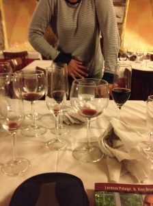 Zeppelin empty glasses