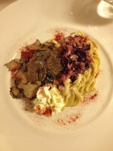 Zeppelin Pasta Course