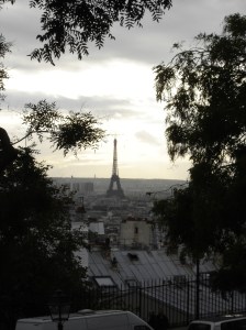 Paris - Eiffel Tower from Montmartre