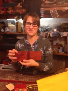 Orvieto - leather artisan Maria